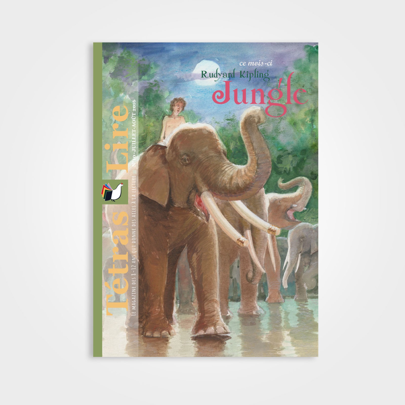 Prenom Elephant Livre De La Jungle N°10. Jungle - Rudyard Kipling - TetrasLire