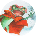 Grenouille rond