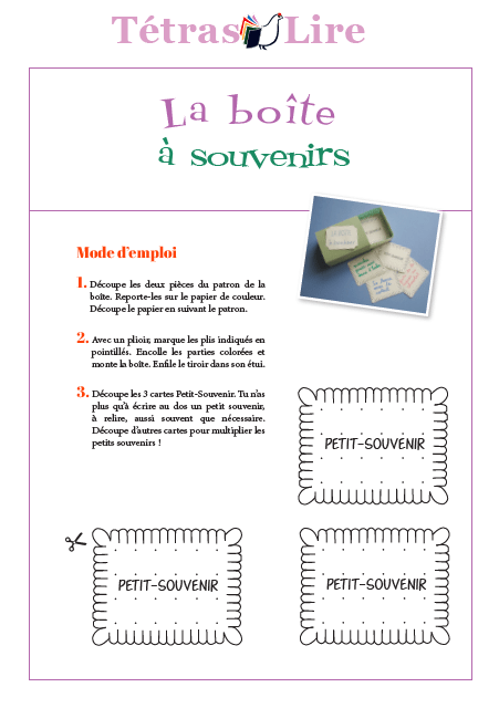 VIGNETTE DIY BOITE A SOUVENIR