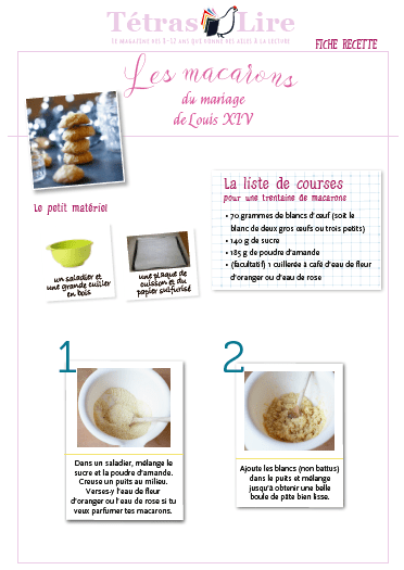 Vignette fiche recette macarons