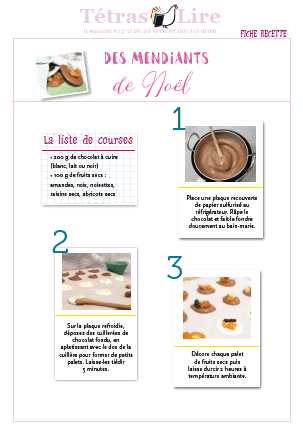 Vignette mendiants chocolat