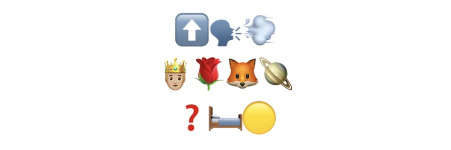 Romans en emoji