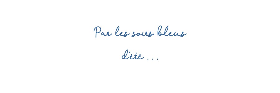 Sensation, d’Arthur Rimbaud